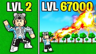Unlocking Most POWERFUL FIREBALL in Roblox Fireball Training