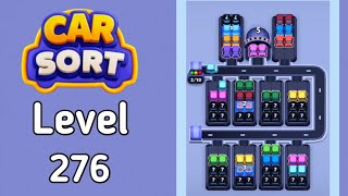 Car Sort: Color Puzzle Level 276 Walkthrough Solution