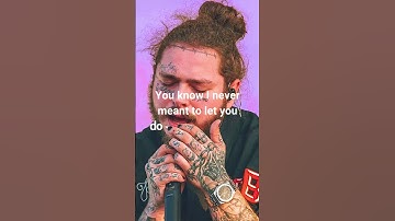 Thumbnail of Best: Post Malone - Better Now #shorts #postmalone #betternow #song #songs #music #lyrics #rap #soul