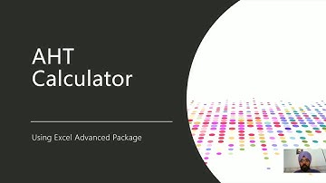 AHT Calculator Using Automation Anywhere - Robotic Process Automation - RPA