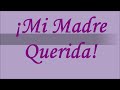 Madre querida