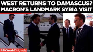 MACRON IN DAMASCUS: First Major Western Leader to Visit Syria Since Assad's Ouster | Times Now World