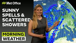 29/03/24 – Sunny spells scattered showers – Morning Weather Forecast UK – Met Office Weather