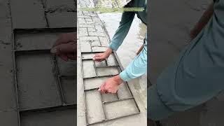 Stamping the Future: How a Simple Mold Transforms Mud into Modern Walkways