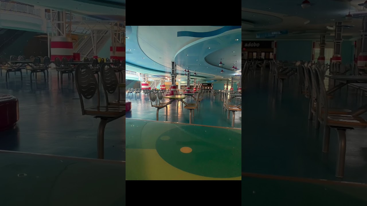 Abandoned shopping mall in Cincinnati, Ohio. 