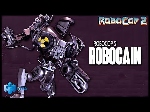 Hiya Toys Robocop 2 RoboCain Exquisite Mini Review‬