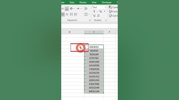 Ignore Error in excel #shorts #excel