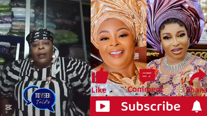 Mama Obanla Elizabeth ti jade tan lati gbass gboss Alhaja Lizzy Anjorin 