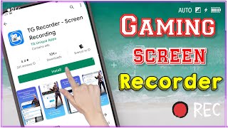 How To Use TG Screen Recorder App | Best Screen Recorder For Gamer | Android Duniya screenshot 1