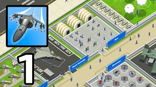 Idle Air Force Base‏ Gameplay Part 1 (Android,IOS) screenshot 5