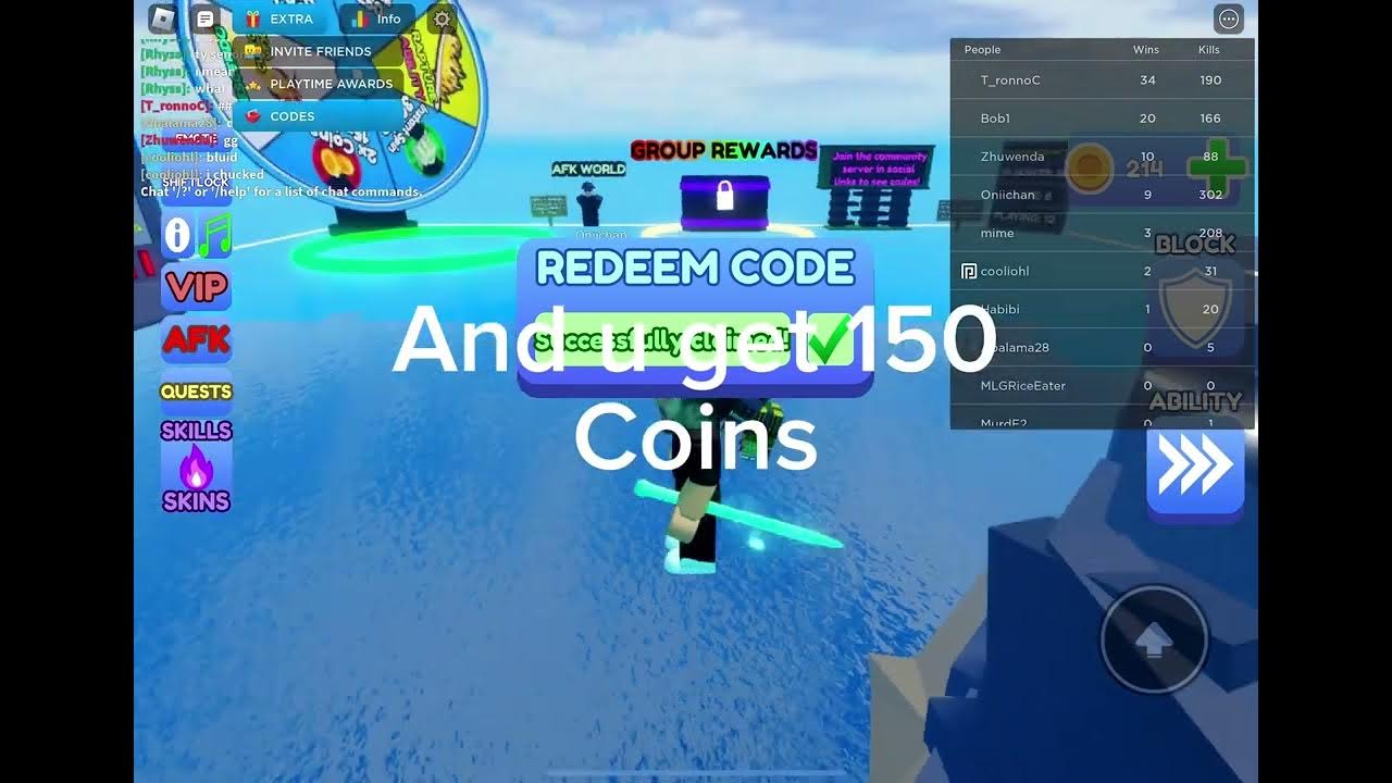 All working codes For BLADE BALL (September 2023) YouTube