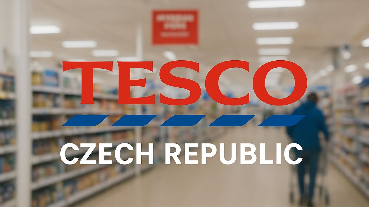 shopping tour at Tesco Czech Republic/tesco česko v Ostravě