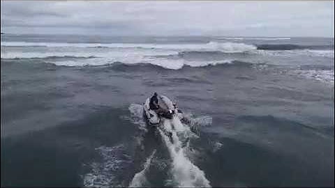 Inflatable catamaran boat test - Takacat ultimate portable boats