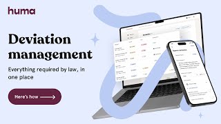 How to use deviation module in Huma