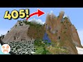 What If Minecraft Mountains Were 500 Blocks Tall?
