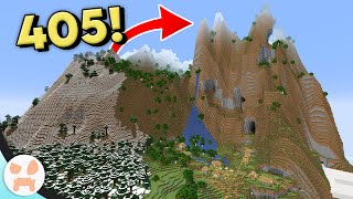 What If Minecraft Mountains Were 500 Blocks Tall?