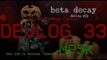 beta decay | Devlog 33