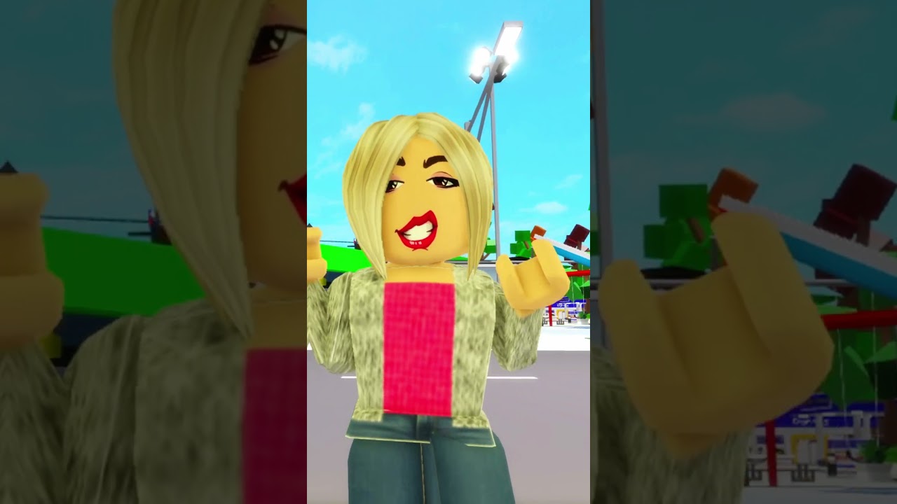 🤬HORRIBLE KAREN LIES TO GET FREE STUFF🙅‍♀️IN ROBLOX BROOKHAVEN RP #roblox #brookhavenrp #robloxedit