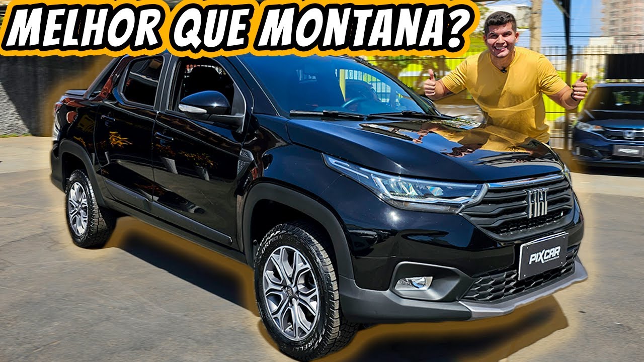 Fiat Strada Volcano 1.3 Manual 2022 – A picapinha mais FAMOSA do Brasil