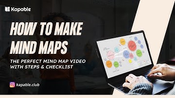 How To Make Mind Maps | The Perfect Mind Map Video With Steps & Checklist