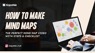 How To Make Mind Maps | The Perfect Mind Map Video With Steps & Checklist