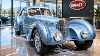 Only 4 Exist In The World… The Bugatti Type 57SC Atlantic Is A $100 Million Masterpiece"