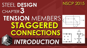 Steel Design Chapter 3 Staggered Connections Introduction