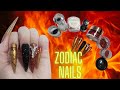 Zodiac Nail Design| Aires Nail Art  |Design It Nail Cards