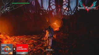 AMD Ryzen 5 7430U Gaming Test | Devil May Cry 5