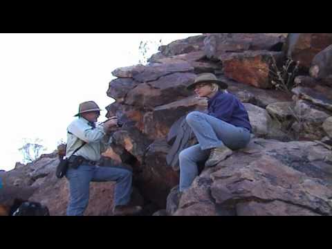 Outback Travel Australia accompanies Dr June Ross (University of New England) and Dr Mike Smith (National Museum of Australia) on a rock art exploration in Queensland. Dr Ross makes the epic discovery of a rock carving - an ancient archaic face that may well be 25000 years old. Read the full story on www.outbacktravelaustralia.com.au