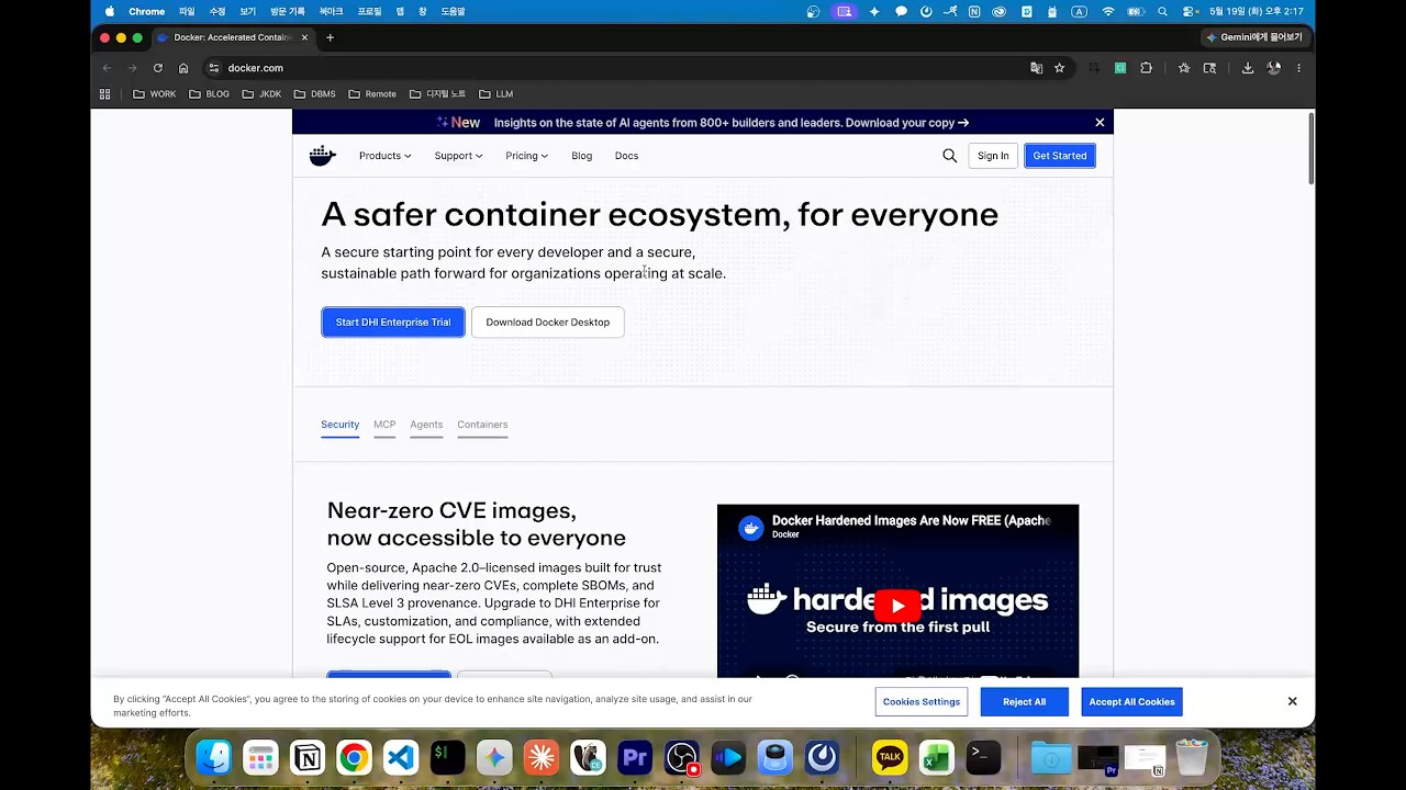 Using Docker Desktop after installing it on a Mac Book. - YouTube