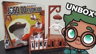 COMPREI 🎲 Jogo da forca com boneco magnético (Unbox ✉️ Como jogar)