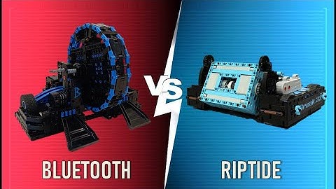 Bluetooth VS Riptide - LEGO BATTLEBOTS ROBOT WARS