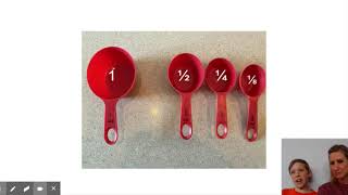 5th Grade Measuring Cups Fractions
