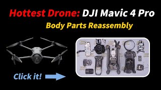 DJI Mavic 4 Pro Reassembly Tutorial: Assemble the Gimbal Camera Back (Third Part)