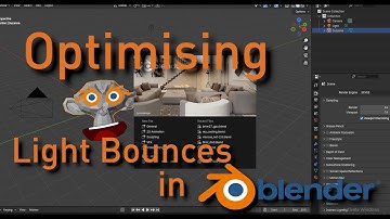 How to #Render in #Blender | #Optimising Light Bounces for #rendering