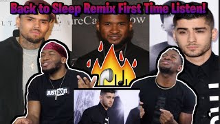 Chris Brown ft. Usher & Zayn - Back to Sleep (Remix) REACTION!!