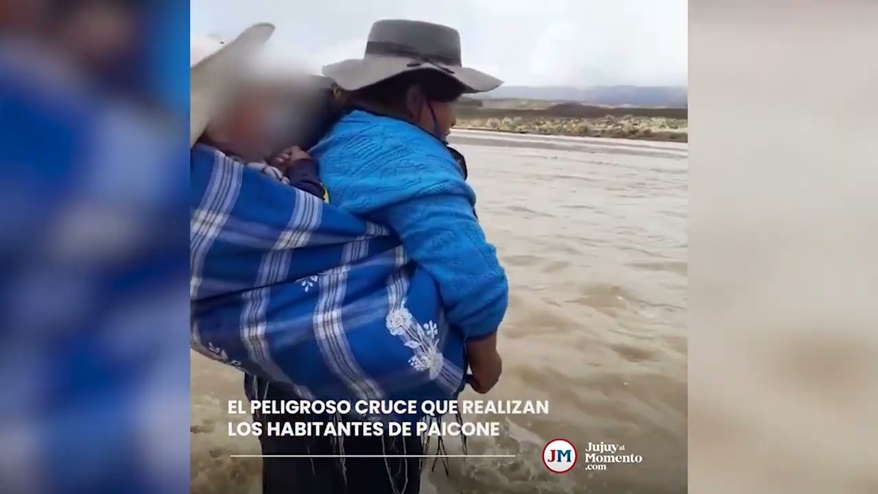 Los peligros de cruzar el Río a pie