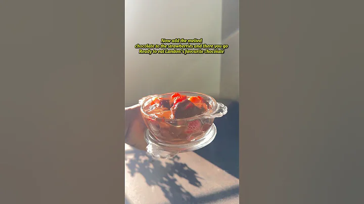 London’s viral chocolate strawberries❤️🍓#chocolate #strawberry#athome #shorts #viral