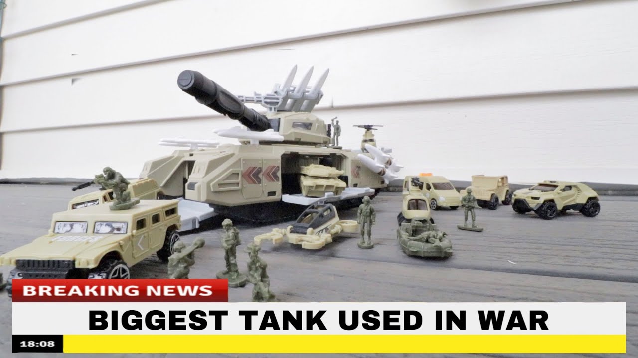 BIGGEST TANK USED IN WAR | Toy Unboxing
