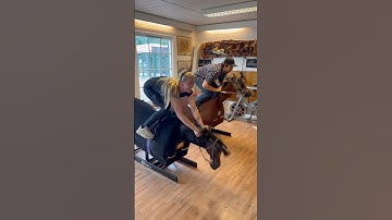 Learning to ride like a real JOCKEY!😎 #shorts #horse