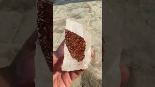 Rutile var. Sagenite Quartz – Pakistan | Fine Art Minerals | Rutile |