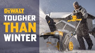 Dewalts New 60V Max Single-Stage Snow Blower Is Tougher Than Winter