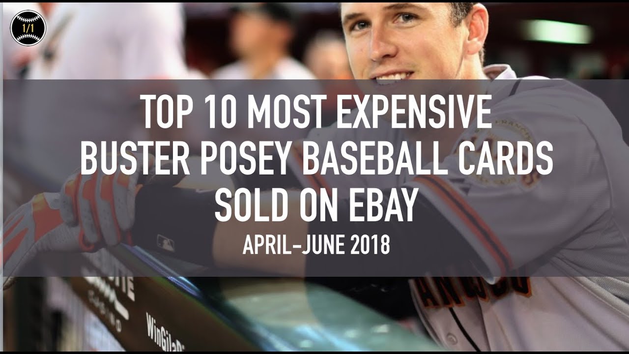 How Much Is A Buster Posey Rookie Card Worth