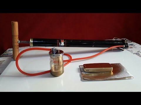how to make  a homemade  spray  gun  for painting   
