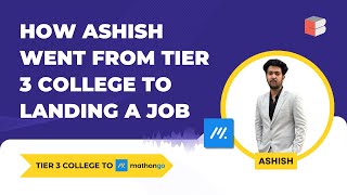 Tier 3 College to Mathongo | Success Story | Coding Blocks #code #codingblocks #alumni