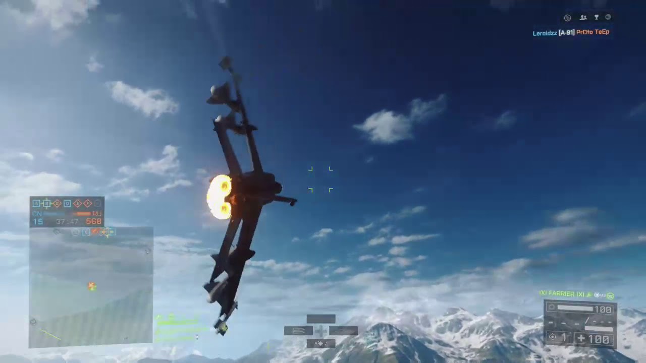 Highlight: A moral victory : ATTACK VS STEALTH dogfight (BATTLEFIELD 4)