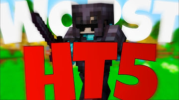 WORST [ HT5 ] On Mobile Crystal pvp Montage ☠️