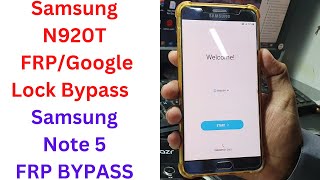 Samsung N920T FRP/Google Lock Bypass || Samsung N920T Frp Bypass  || Samsung Note 5 Frp Bypass 2023 screenshot 2