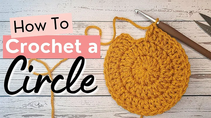 Easy Flat Circle Crochet Tutorial